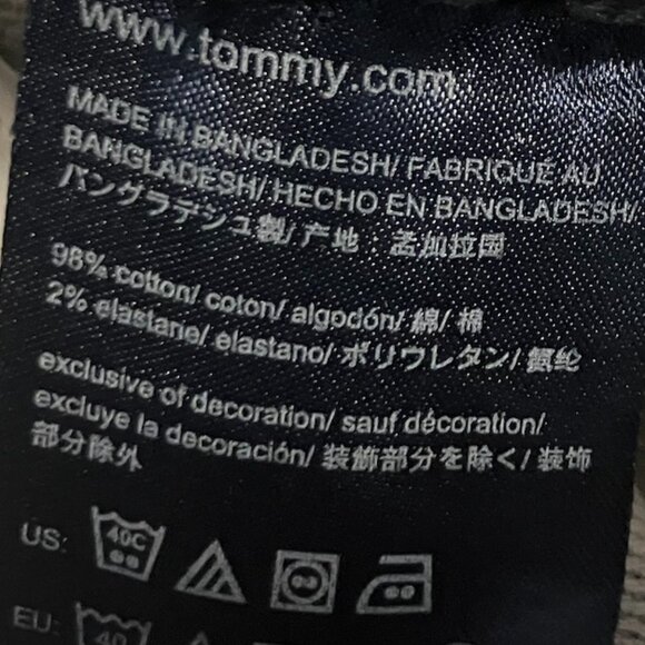 Tommy Hilfiger Navy and White Polka Dot Shorts Women's Size 12 - Picture 8 of 8